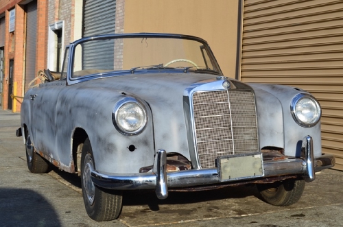 Mercedes 220s ponton cabriolet #4