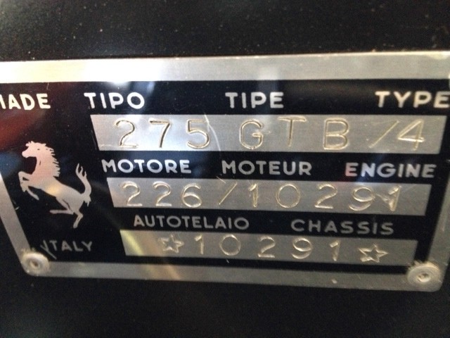 Used 1967 Ferrari 275 GTB   | Astoria, NY
