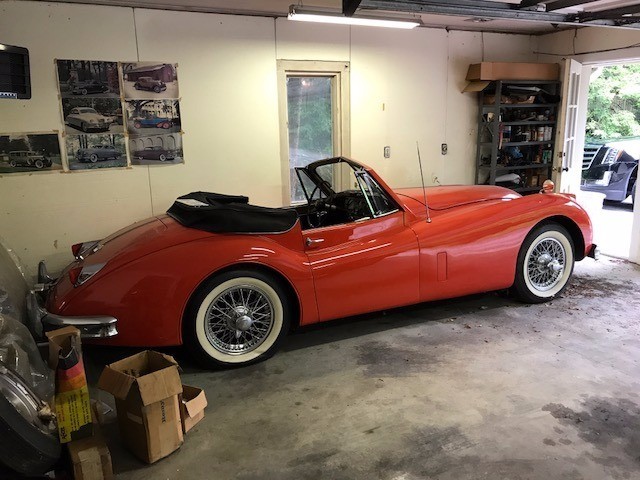 Used 1955 Jaguar XK140 DHC   | Astoria, NY