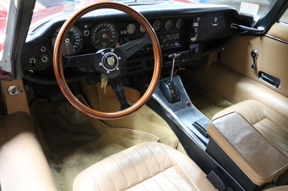 1974 Jaguar XKE E-Type Roadster with Corvette Engine Stock