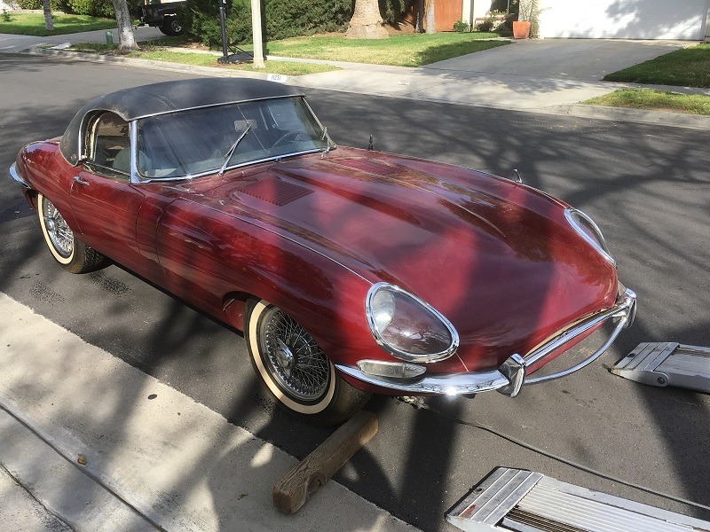 Used 1961 Jaguar XKE Flat-Floor Welded Louver Series I Roadster | Astoria, NY