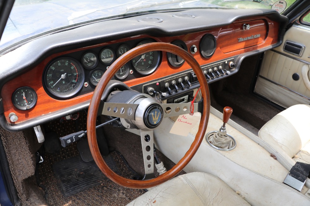Used 1970 Maserati Mexico  4.7 Coupe by Vignale: Original Matching Numbers Barn-Find | Astoria, NY