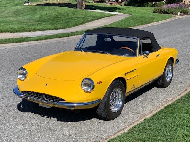 Used 1967 Ferrari 330GTS Spider Classiche Certified with Red Book | Astoria, NY