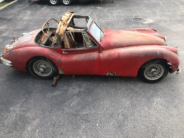 Used 1955 Jaguar XK140  MC Drop Head Coupe | Astoria, NY