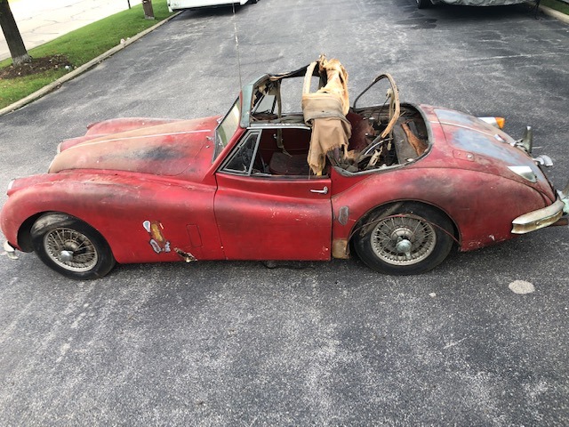 Used 1955 Jaguar XK140  MC Drop Head Coupe | Astoria, NY