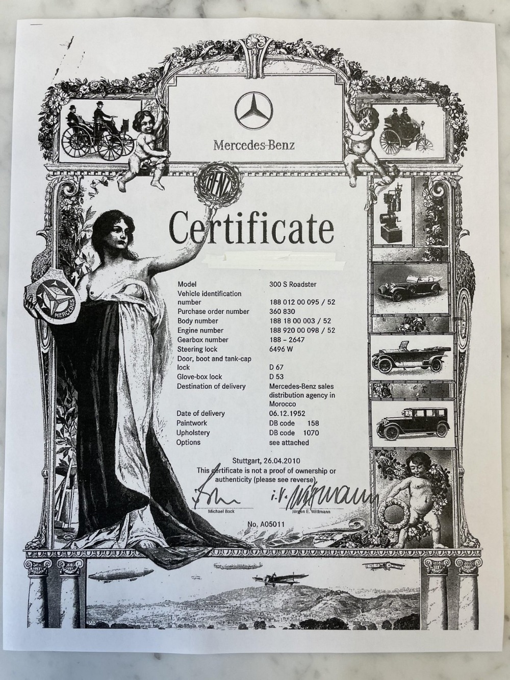 Used 1952 Mercedes-Benz 300S   | Astoria, NY