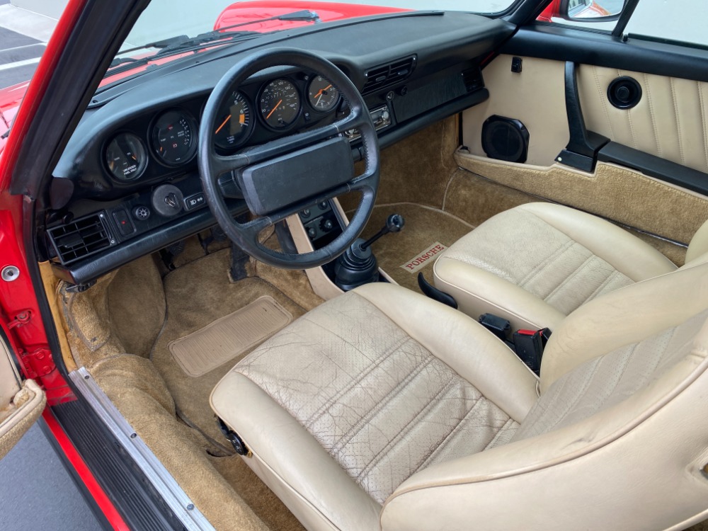 1987 Porsche 911 Carrera Targa 7