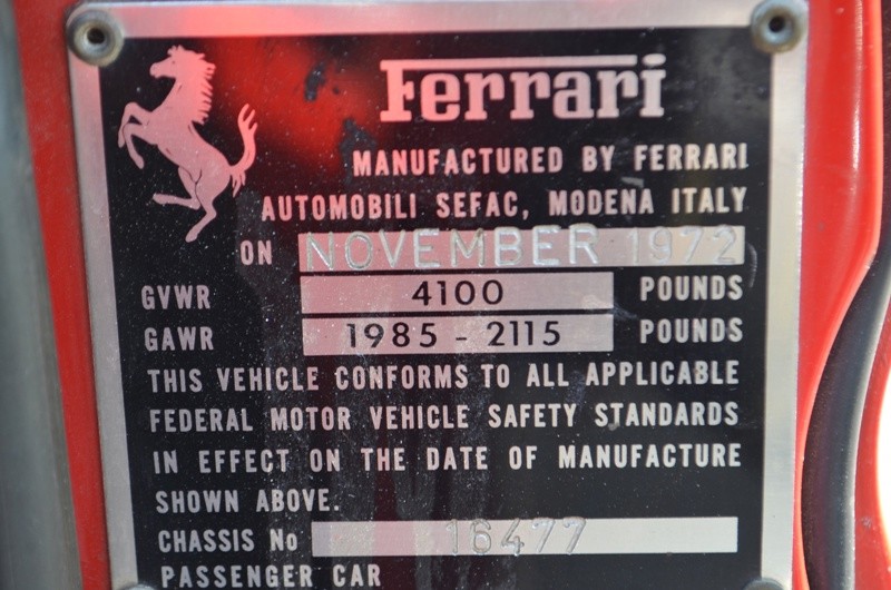 Used 1973 Ferrari 365 GTB 4  Daytona Coupe | Astoria, NY